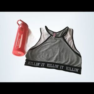 KILLIN It Graphic Sports‎ Bra Size S